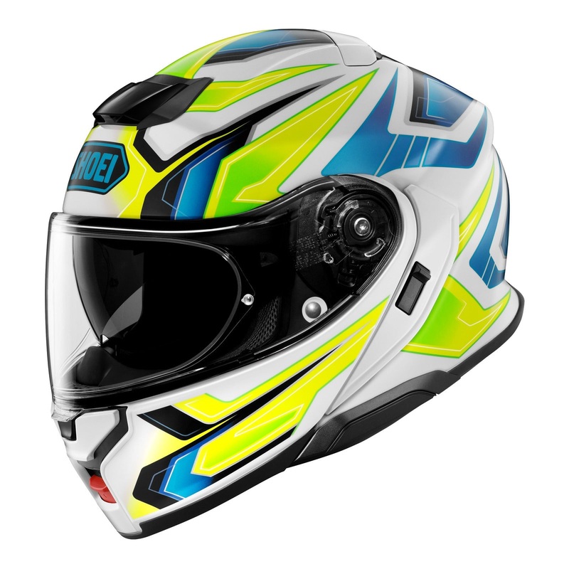 Shoei Neotec 3 Helmet Anthem TC-3 – Yellow / Blue Size Small 56cm