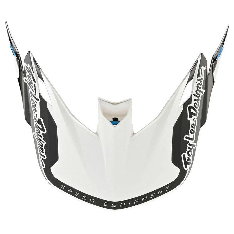 Troy Lee Designs Replacement SE5 Helmet Peak White / Blue