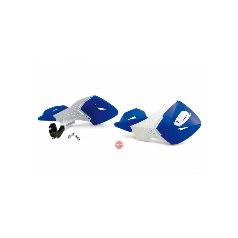 UFO Escalade Handguards Blue/White