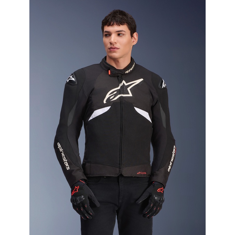 T-GP R V3 Drystar Jacket|S|M|L|XL|2XL|3XL|4XL|Black/White