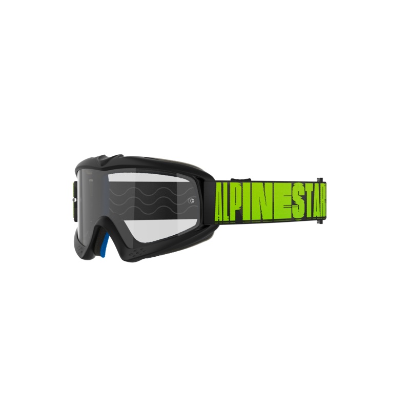 Vision Youth Hollow Goggles|Charcoal/Yellow Fluo