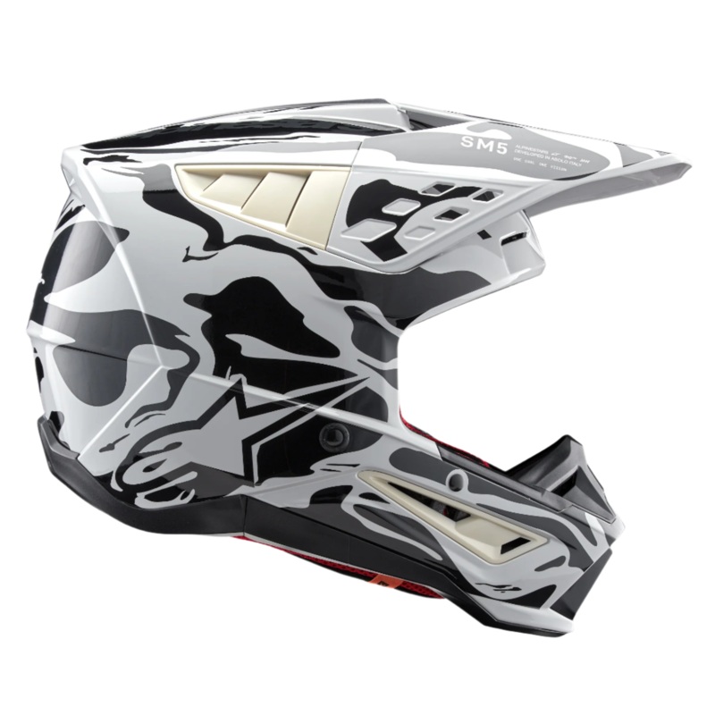 SM5 Mineral Helmet ECE|XS|S|M|L|XL|2XL|Cool Gray/Dark Gray Glossy