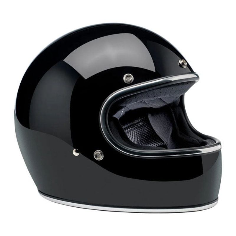 Biltwell Gringo Gloss Black|XS|S|M|L|XL|XXL