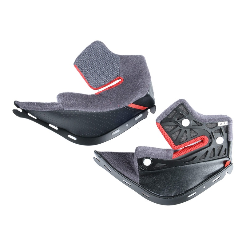 Shoei NXR Cheek Pads – Grey