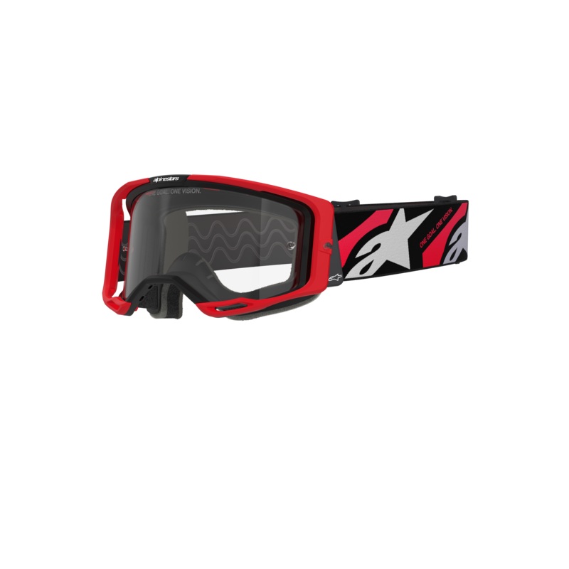 Vision 8 Luar Goggles|Red/Black