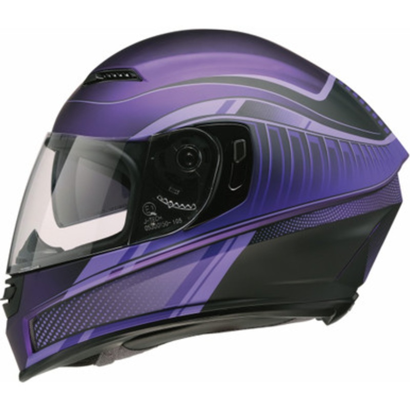 Z1R Jackal Satin Dark Matter Helmet Purple