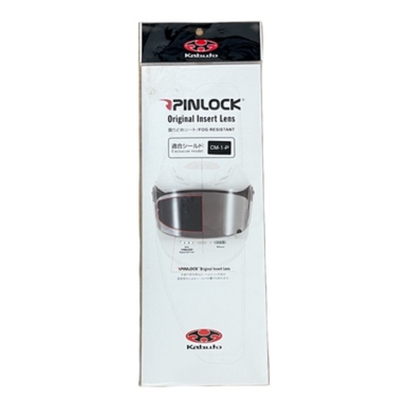 Kabuto Pinlock Original Insert Lens – CM-1-P – Clear