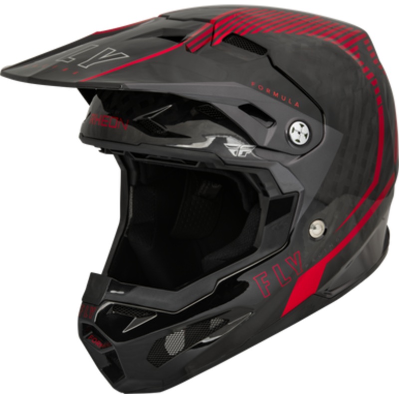 FLY RACING Formula Carbon Tracer Helmet – Red/Black