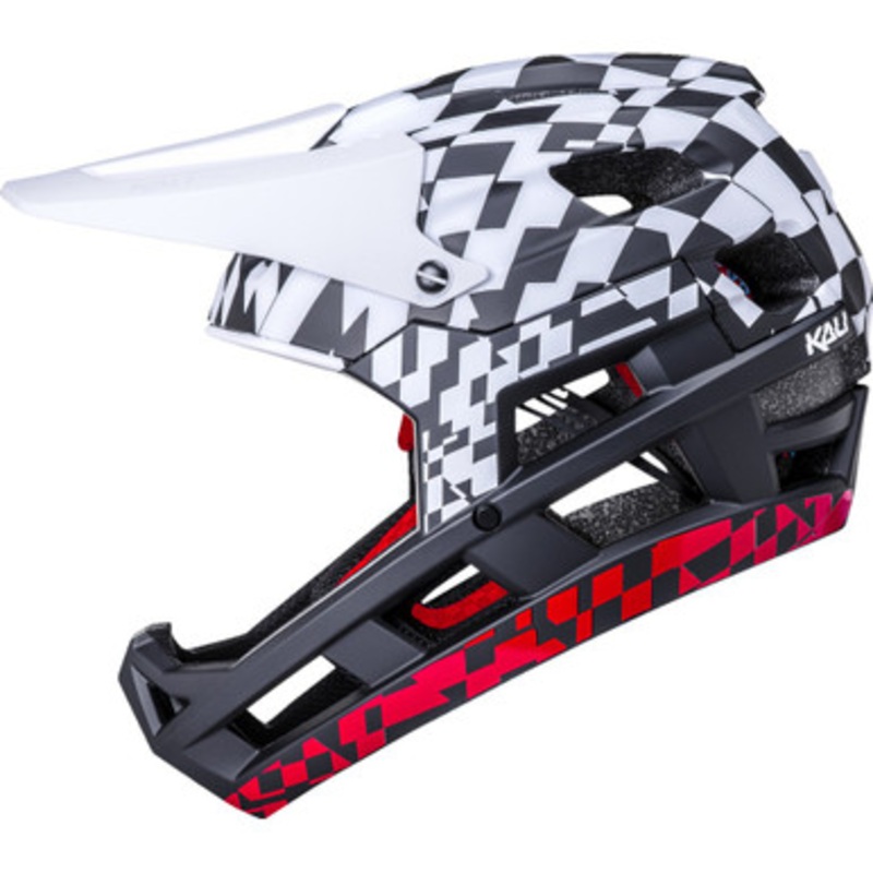 KALI DH Invader LTD Glitch Bicycle Helmet