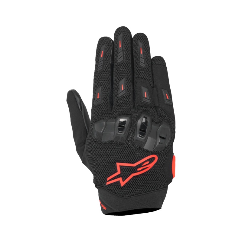Sp X 5 Air Gloves|S|M|L|XL|2XL|Black/Red Fluo