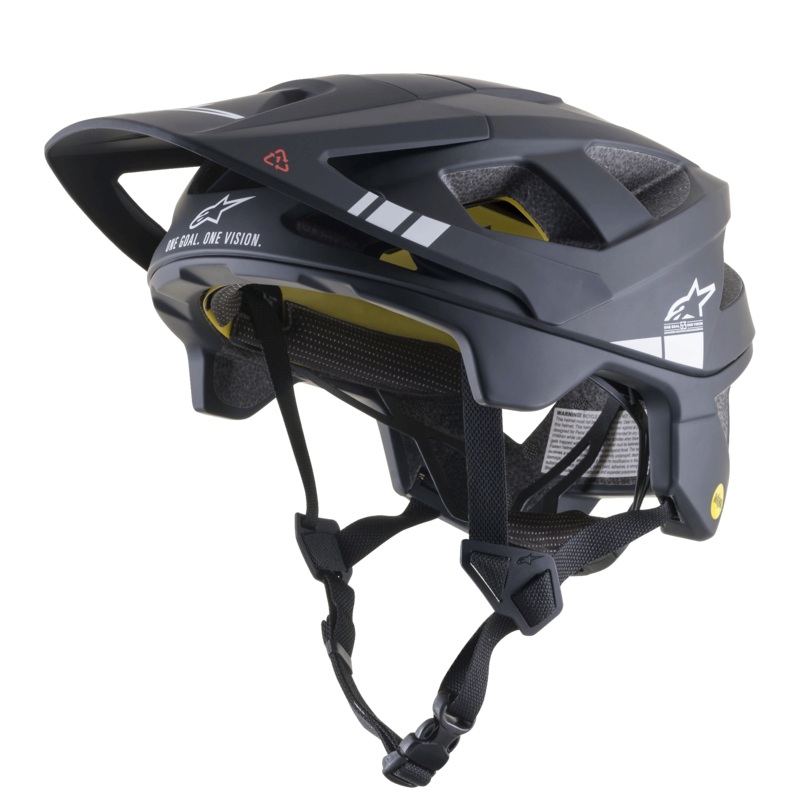 Vector Tech A1 Helmet|S|M|L|Black/Light Gray Matt