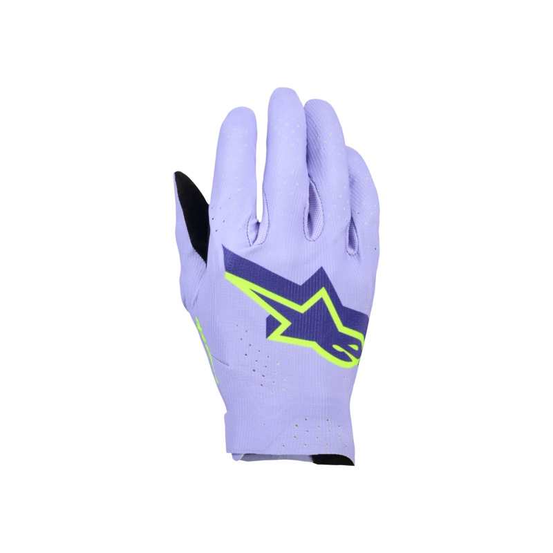 Supertech MX Gloves|S|M|L|XL|2XL|3XL|4XL|Lavender/Violet Fluo/Yellow