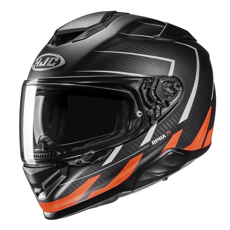HJC RPHA 71 Carbon Cano – Orange