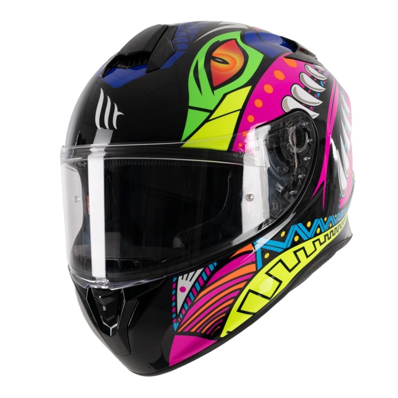 MT Targo Viper 2.0 – Gloss Fluo Pink | Motorcycle Helmets | Infinity Motorcycles