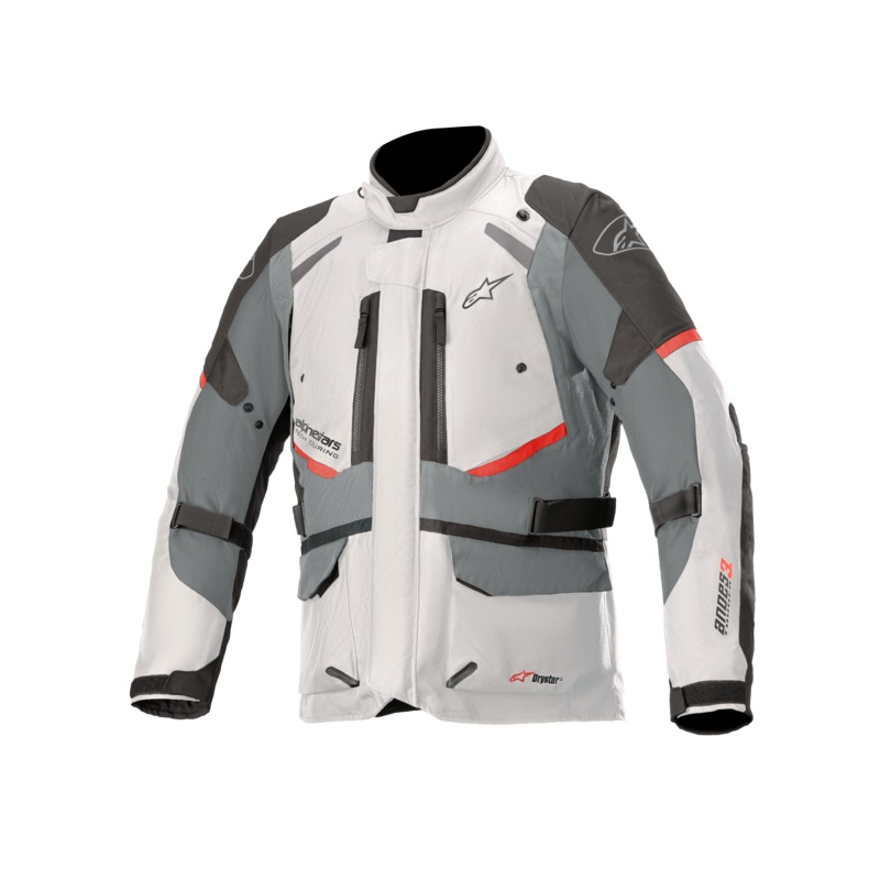 Andes V3 Drystar Jacket|S|M|L|XL|2XL|3XL|4XL|Ice Gray/Dark Gray