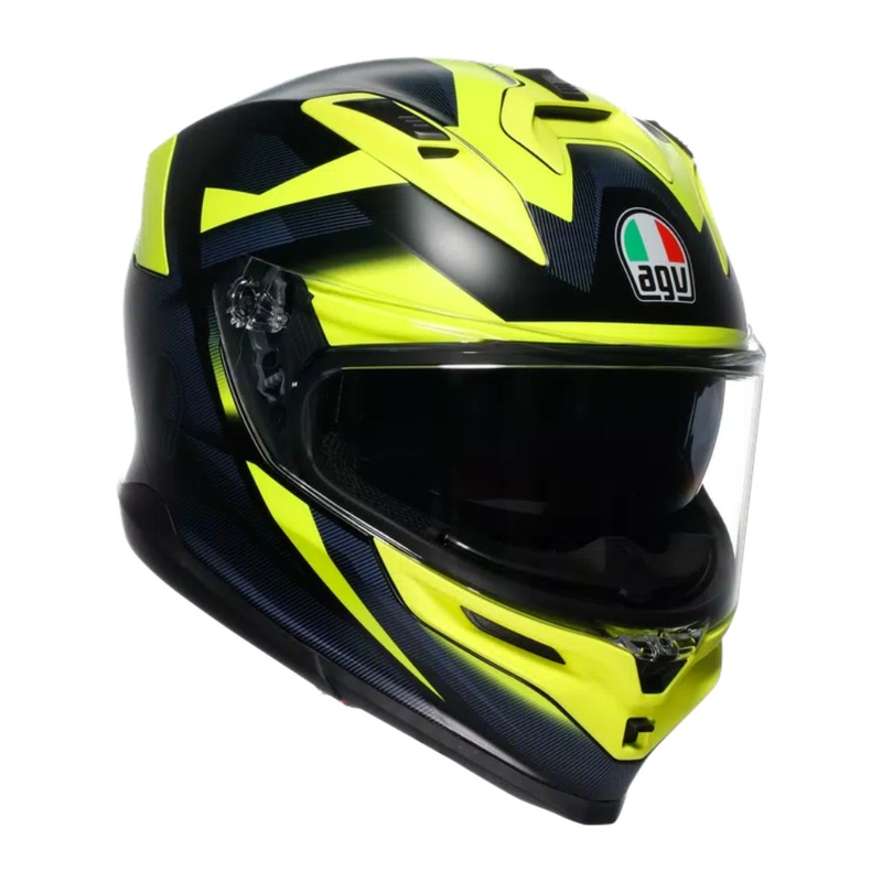 AGV K7 Glimpse – Black/Fluo Yellow