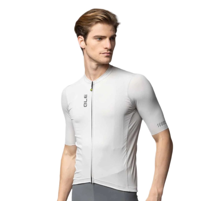 Ale Clothing Colour Block Off Road Pragma SS25 Short Sleeves Cycle Jersey Grey