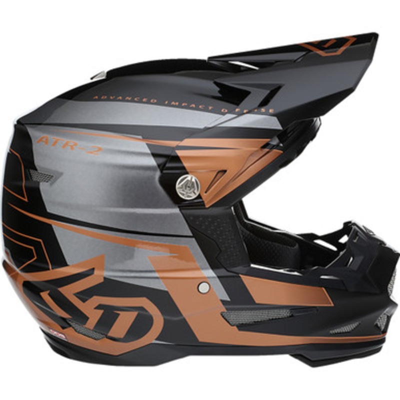 6D ATR-2 Mach Helmet – Bronze/Gray/Black