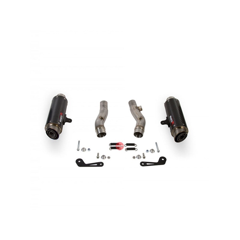 Scorpion Z1000 SX RP1-GP Slip-on (Pair) Carbon Fibre (Does not fit with panniers) 2017-2019