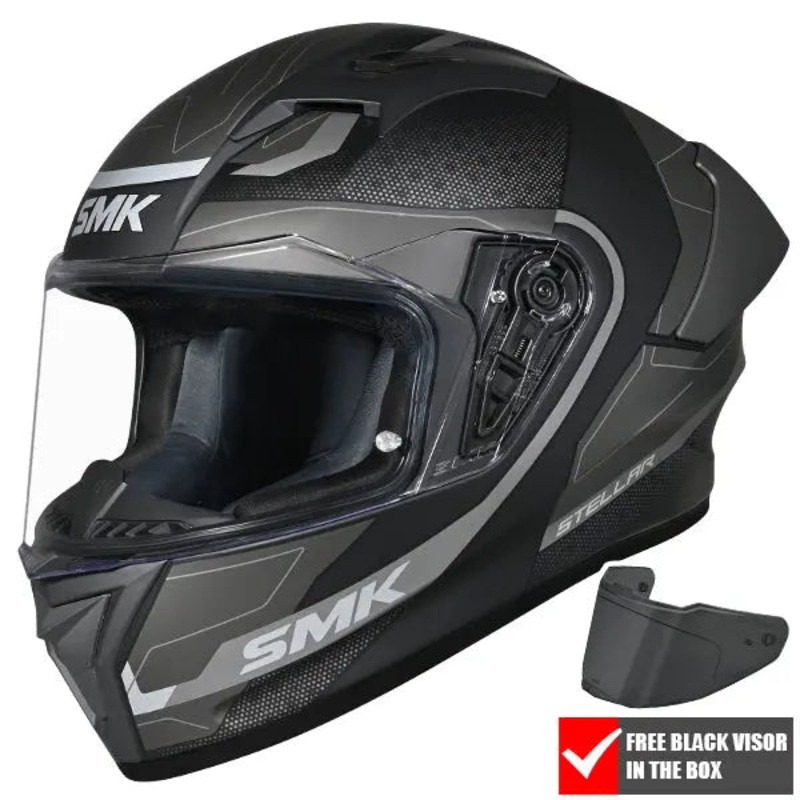 SMK Stellar Sport Flight MA266 Black / Grey / Anthracite