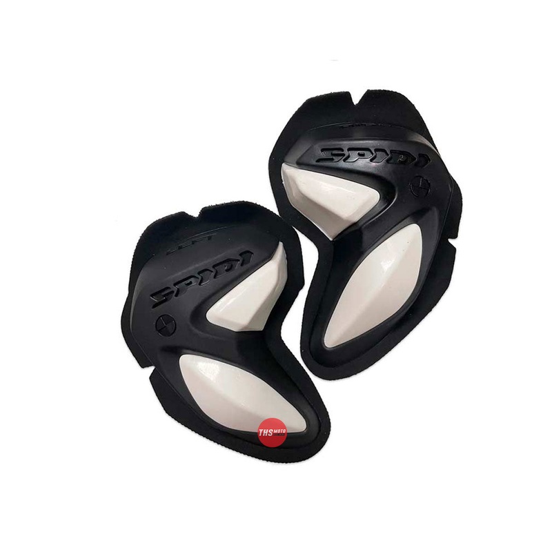 Spidi Biphase Knee Sliders Black/White