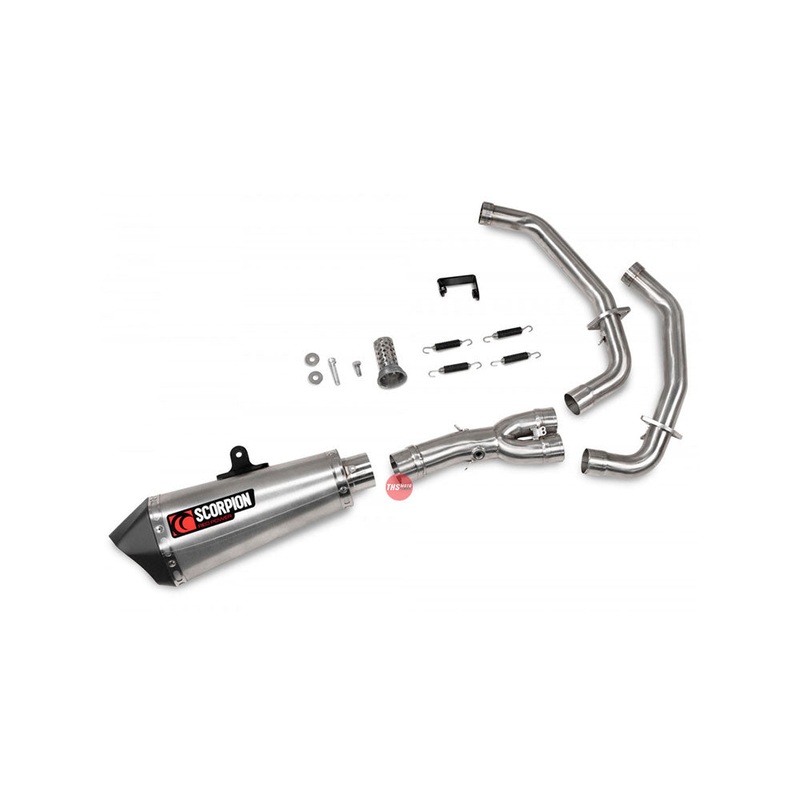 Scorpion MT-07 22- Serket Taper De-cat Full System Stainless