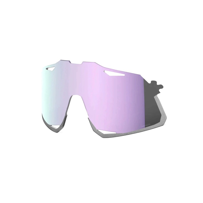 100% Hypercraft Replacement Polycarbonate Lens HiPER Lavender Mirror