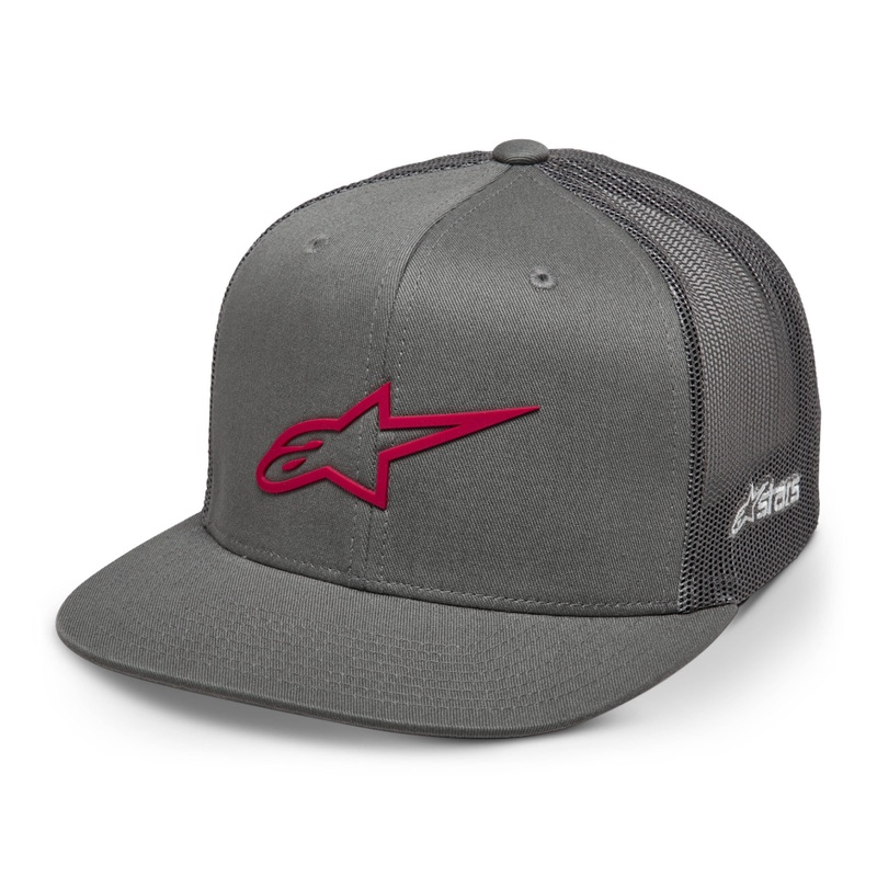Alpinestars 3D Ageless Trucker Cap – Grey/Red