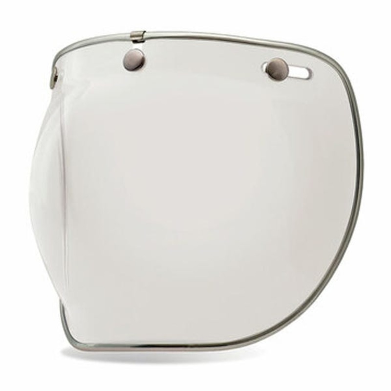 Bell Custom 500 3-Snap Bubble Deluxe Visor – Clear