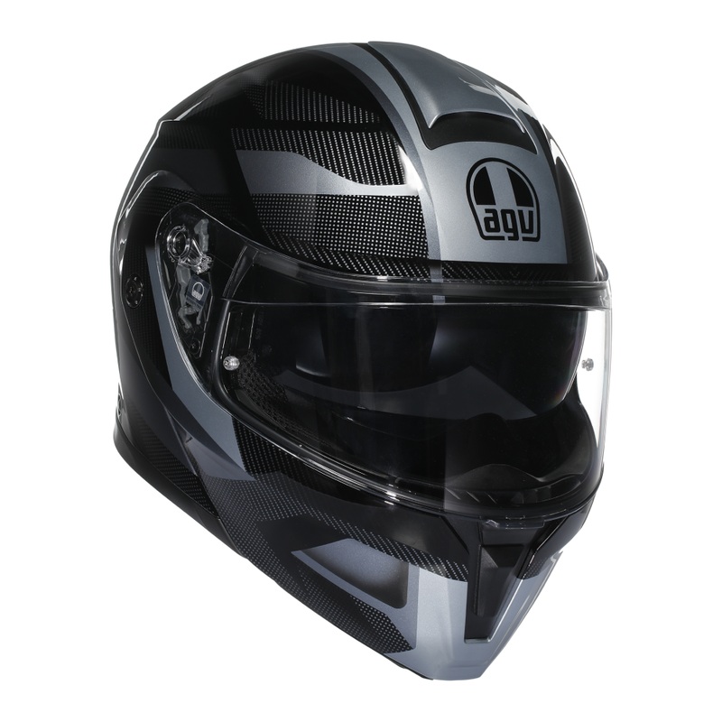 AGV Street Modular Ledro – Matt Black/Grey