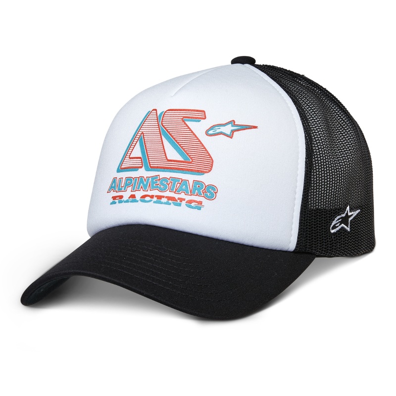 Alpinestars Ayess Trucker Cap – White/Black