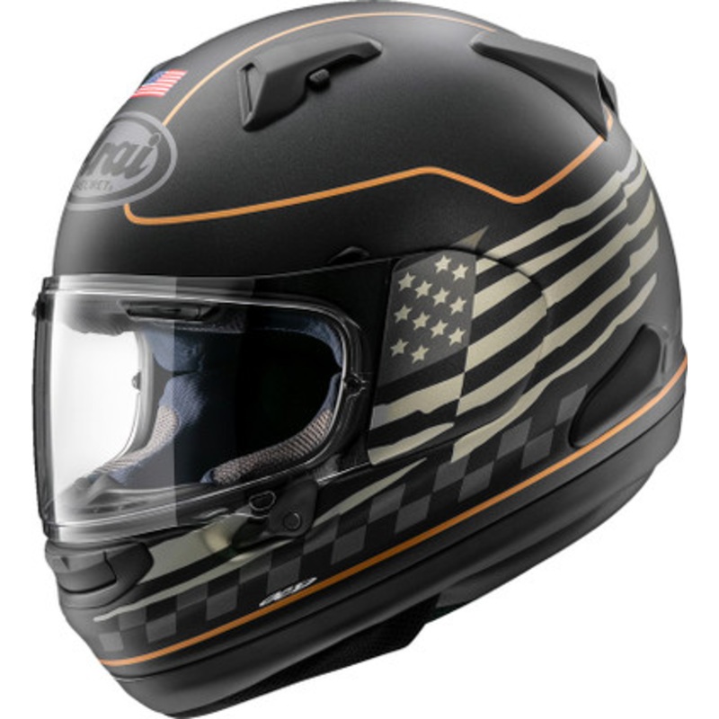 Arai Signet-X US Flag Helmet|black frost – small|black frost – medium|black frost – large|black frost – xl|black frost – 2xl