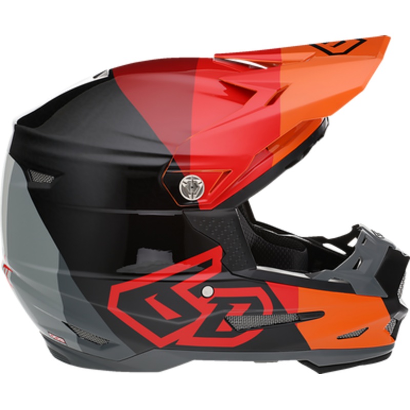 6D ATR-2 Range Helmet – Red|XS|S|M|L|XL|2XL