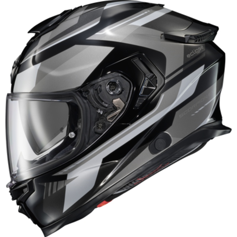 SCORPION EXO Eclipse Helmet – Luna White/Black