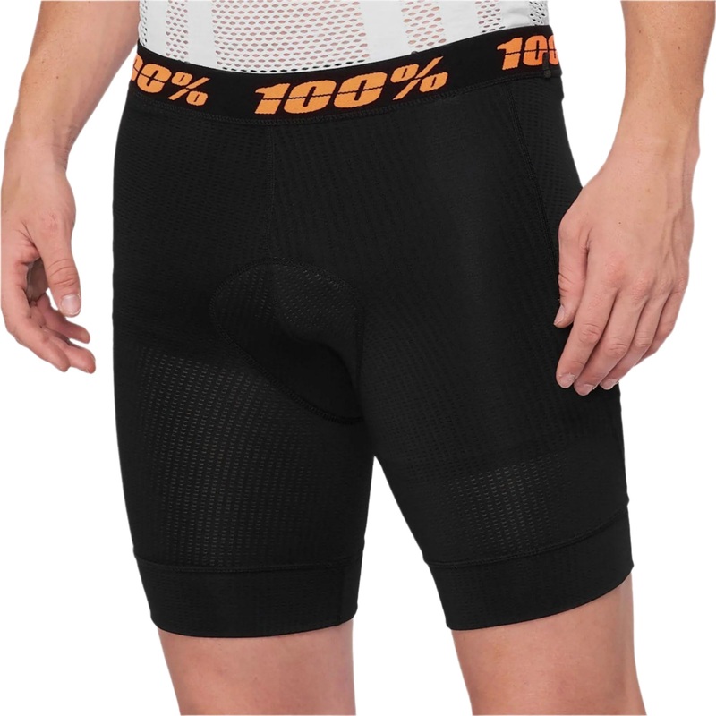 100% Crux Liner Cycle Shorts 2022 Black