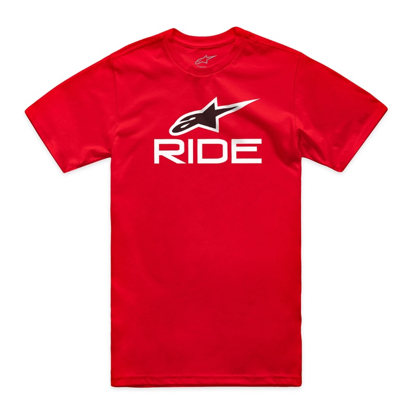 Alpinestars Ride 4.0 Camo CSF T-Shirt – Red/White/Black