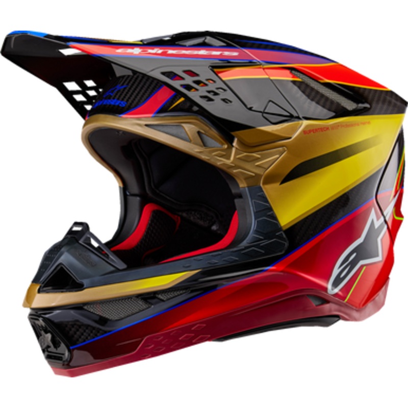 ALPINESTARS Supertech M10 Era MIPS Helmet – Gold/Yellow/Red