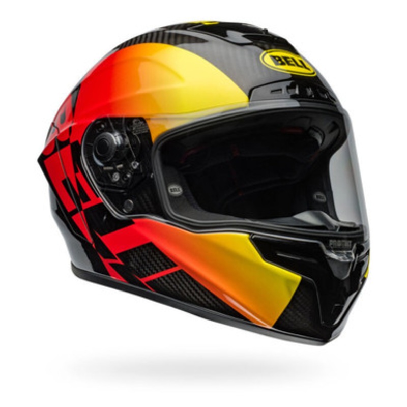 Bell Race Star DLX Flex Offset Helmet – Black/Red