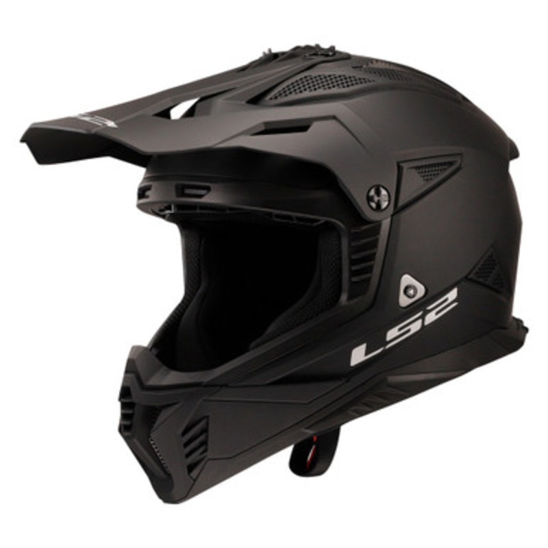 LS2 Gate II Solid MX Helmet – Matte Black