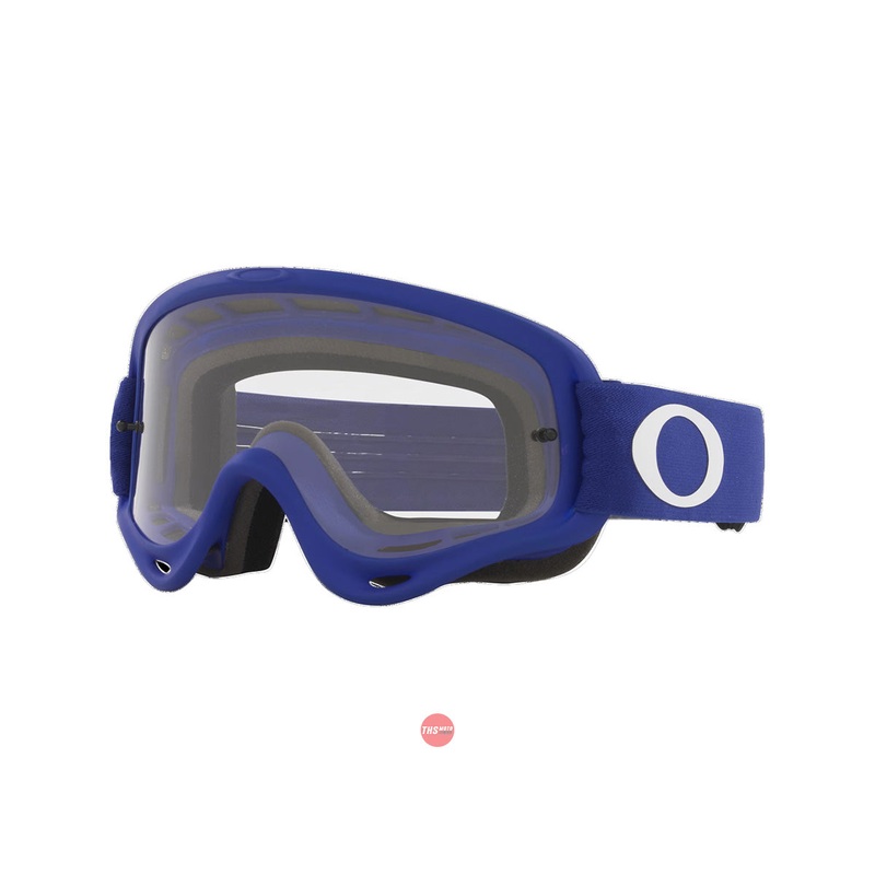 Oakley O-Frame MX Goggles Moto Blue with Clear Lens