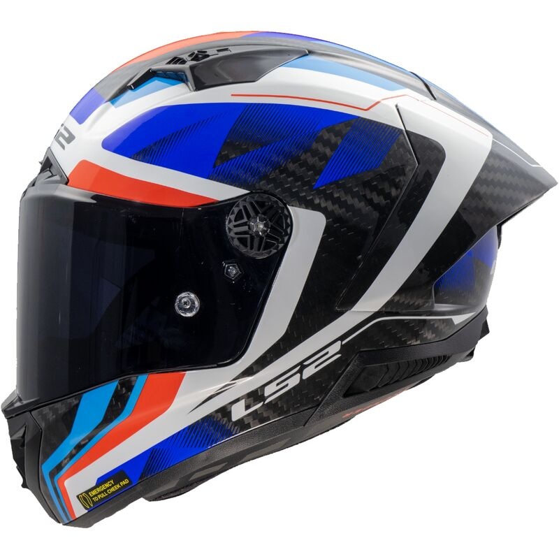 LS2 FF805 Thunder GP Aero Carbon Raute Blue / Red