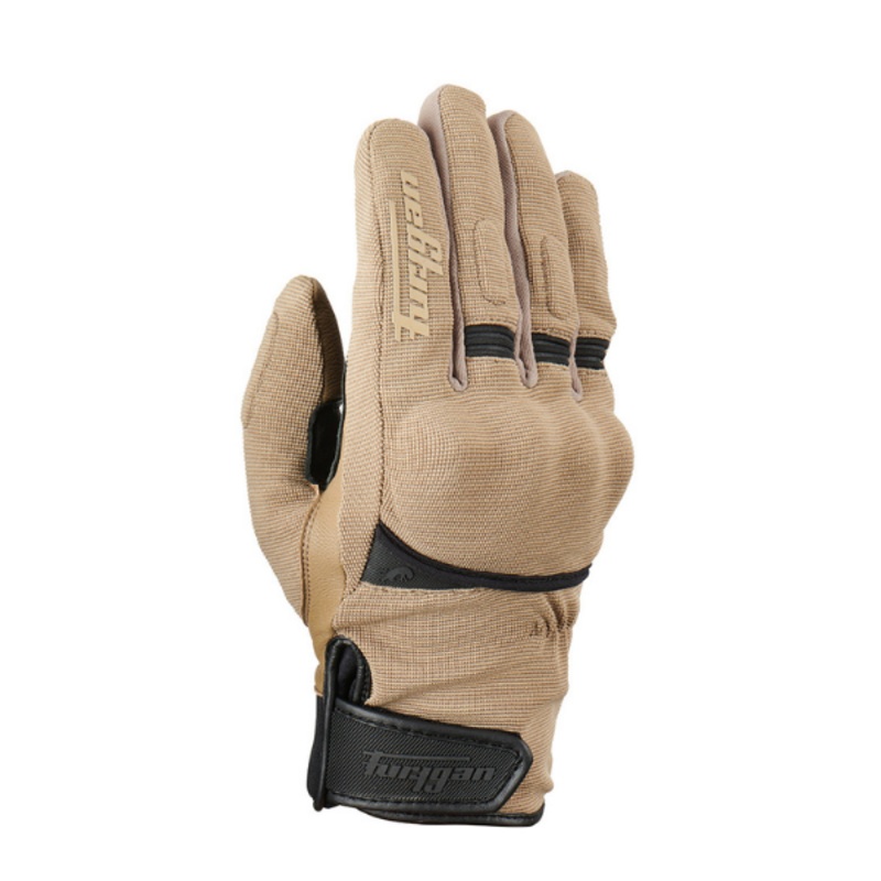 Furygan Jet D3O All Seasons Gloves Sand Black | Infinity Motorcycles
