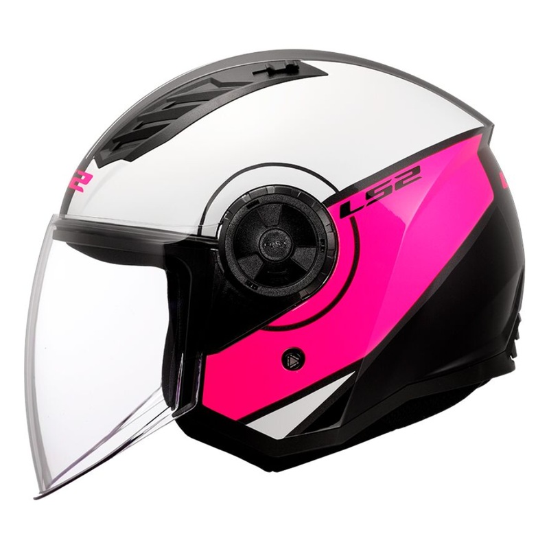 LS2 OF616 Airflow 2 (ECE-22.06) Cover – White/Pink