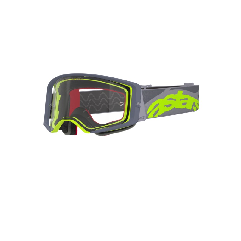 Supertech Stream Goggles|Gray/Yellow Fluo