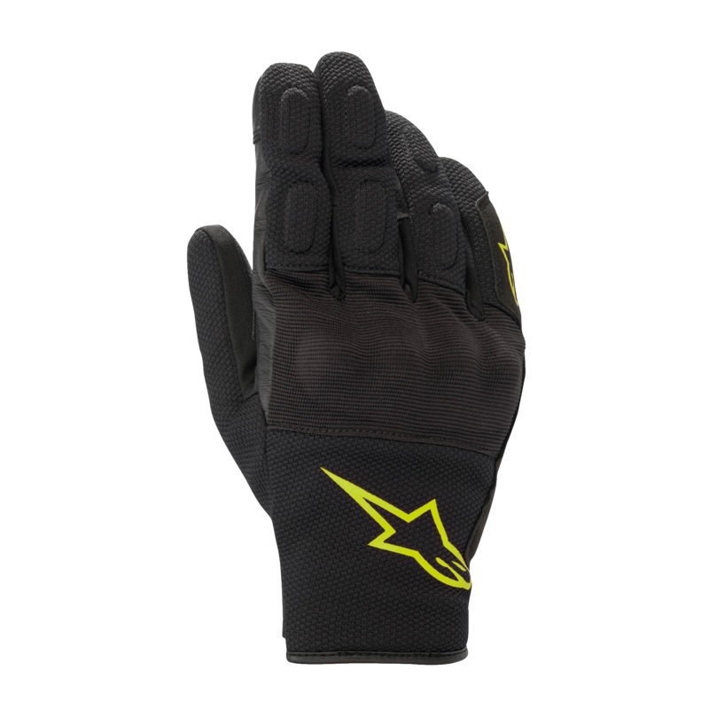 S-Max Drystar Gloves|S|M|L|XL|2XL|3XL|Black/Yellow Fluorescent