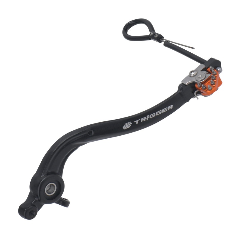 ZETA TRIGGER BRAKE PEDAL KTM 250SX’17-, 250/350EXC-F’17- ORA
