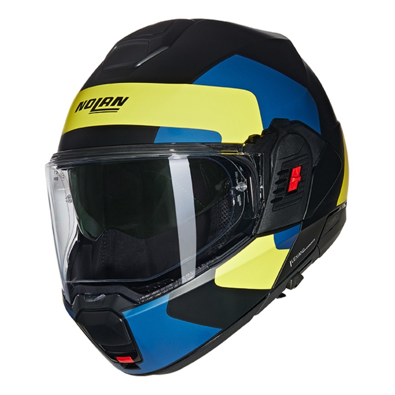 Nolan N120-1 (ECE-22.06) Omocromo 346 – Black/Yellow/Blue