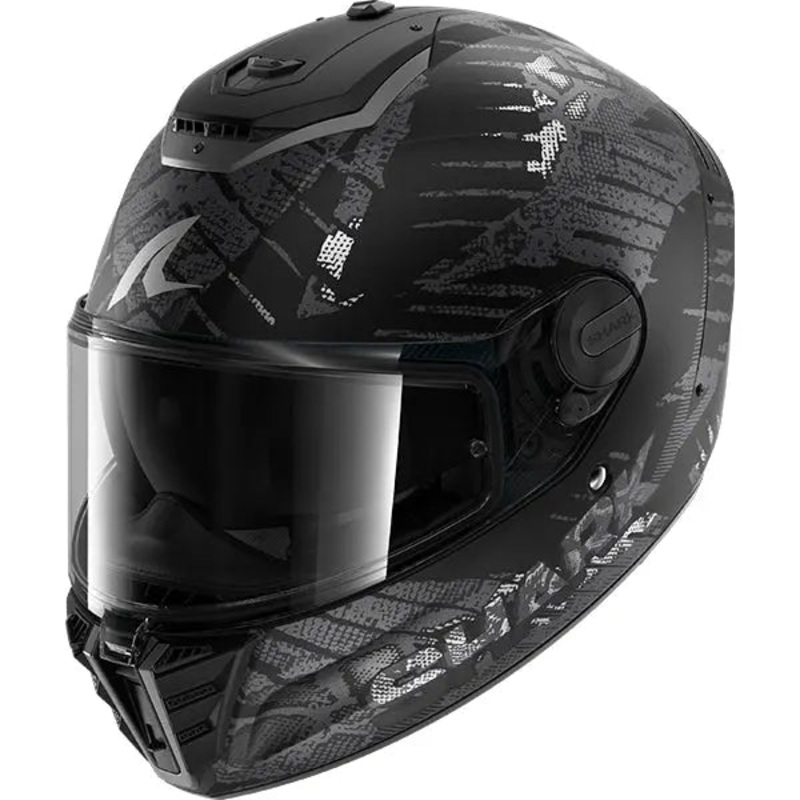 Shark Spartan RS Reptaia Matt Black / Anthracite