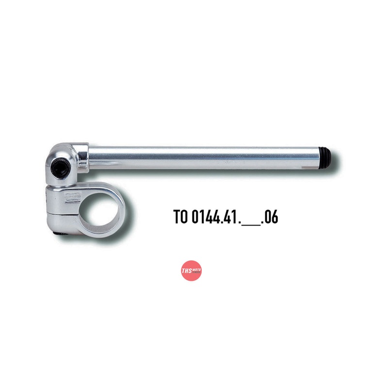 Tommaselli Pair Handlebars With Dia. 52mm Clamps Rise Of 30mm
