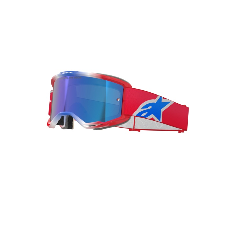 Vision 5 Corp Goggles|Red/White/Blue
